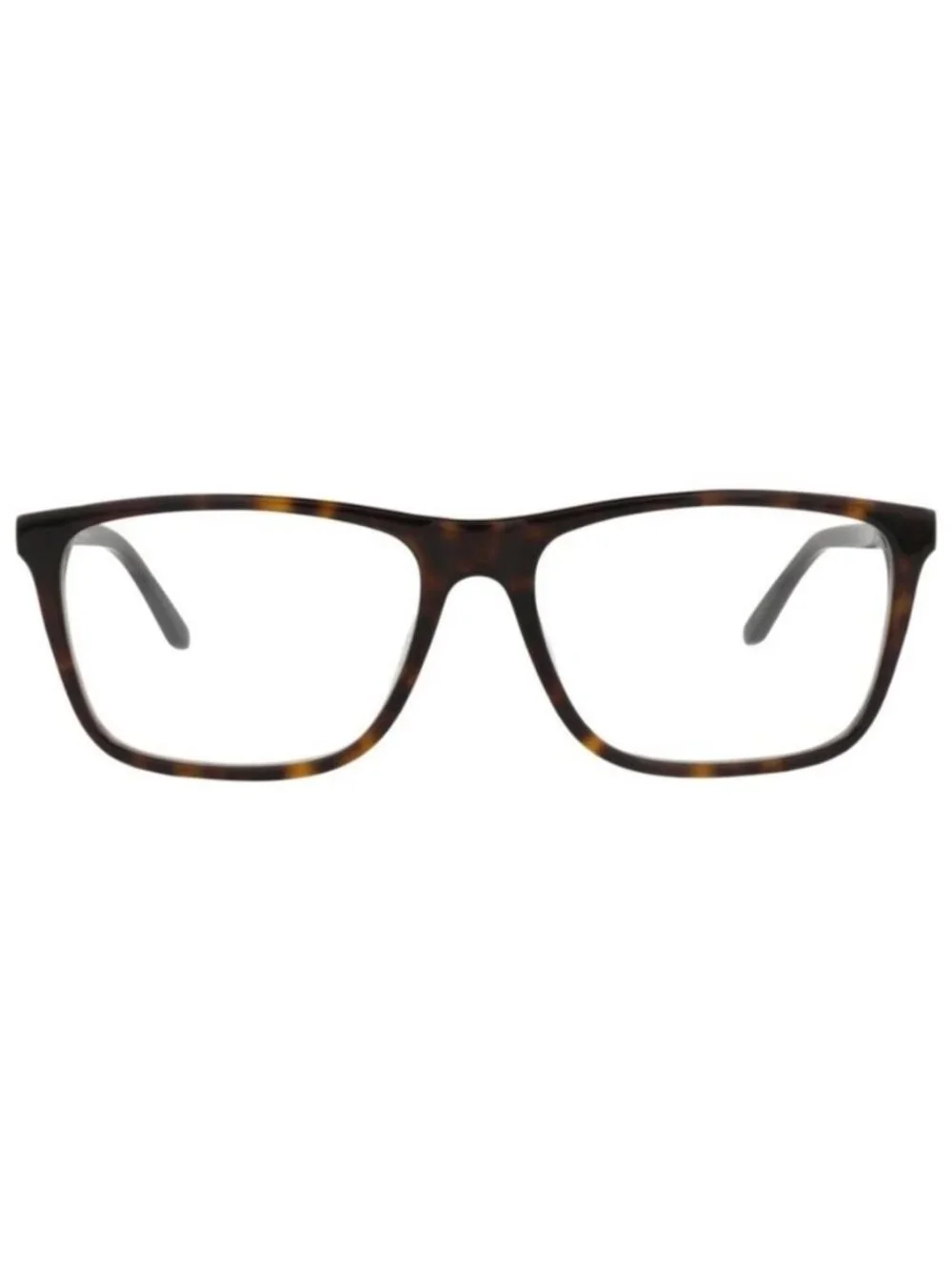 New Alexander McQueen Mens Square/Rectangle Havana Gold Transparent Fashion Desi